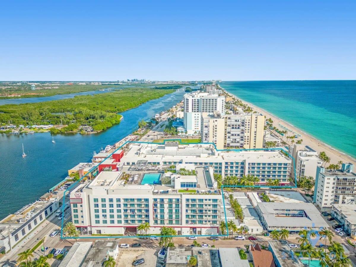 Best Stay - Rooftop Pool & Hot Tub - Hollywood Beach Exterior photo