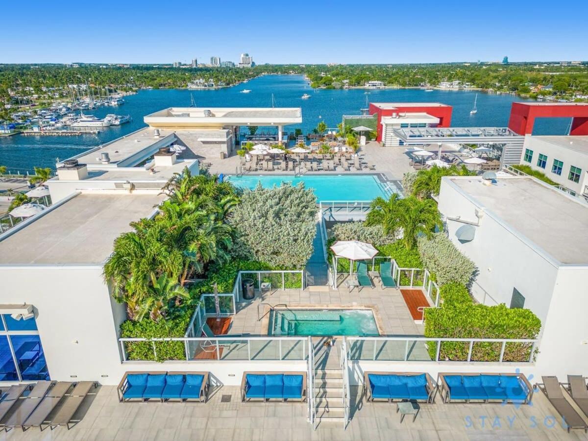 Best Stay - Rooftop Pool & Hot Tub - Hollywood Beach Exterior photo